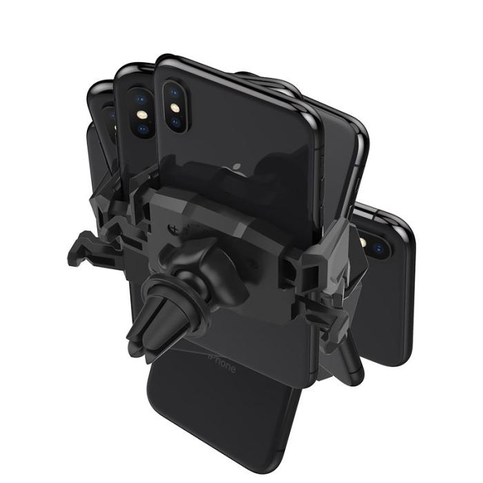 Bild 6, Spigen Spigen Mobilhållare Click.R För Ventilation Svart - Teknikhallen.se