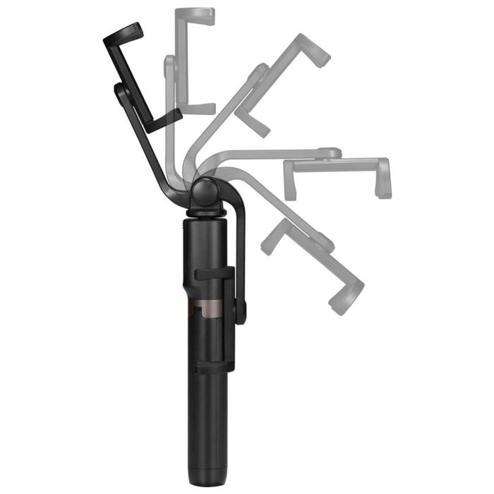 Bild 5, Spigen Spigen 77 cm Bluetooth Selfiestick Tripod Svart - Teknikhallen.se