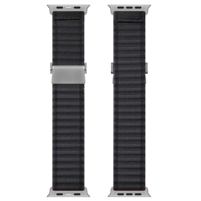 Bild 2, DUX DUCIS DUX DUCIS Apple Watch 38/40/41/42 mm Armband Nylon Svart - Teknikhallen.se
