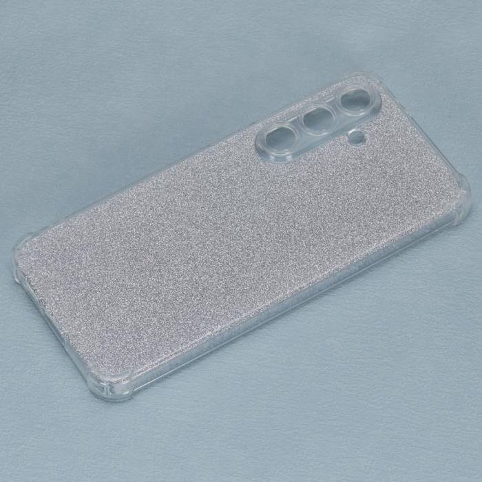 Bild 4,  Samsung Galaxy S24 FE Skal Glitter Silver - Teknikhallen.se