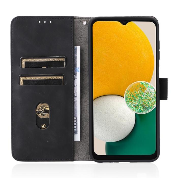 Bild 6,  Samsung Galaxy A13 4G Fodral Skin Touch Svart - Teknikhallen.se
