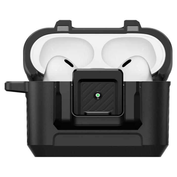 Bild 5, Spigen Spigen AirPods Pro 3 Skal LockFit Matt Svart - Teknikhallen.se