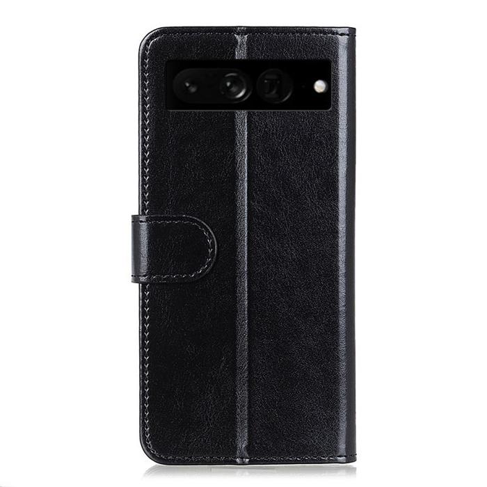 Bild 3,  Google Pixel 7 Pro Fodral Crazy Horse Svart - Teknikhallen.se