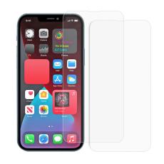  iPhone 14 / 13 / 13 Pro - 2-PACK Sk&auml;rmskydd I H&auml;rdat Glas - Teknikhallen.se