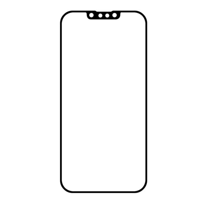 Bild 2,  iPhone 14 / 13 / 13 Pro - Heltäckande Skärmskydd I Härdat Glas - Teknikhallen.se