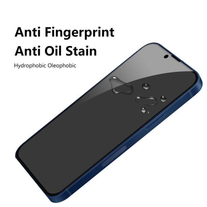 Bild 5, HAT PRINCE iPhone 13 / 13 Pro - HAT PRINCE Privacy 28° Skärmskydd Härdat Glas - Teknikhallen.se
