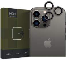 HOFI HOFI iPhone 14 Pro / 14 Pro Max Linsskydd Pro+ H&auml;rdat Glas Svart - Teknikhallen.se