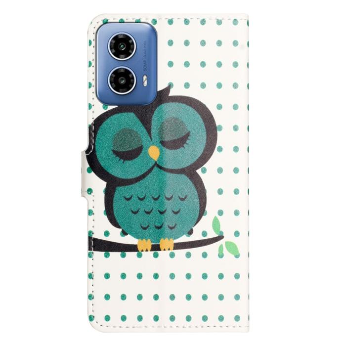 Bild 5,  Motorola Moto G35 5G Fodral Med Tryck Uggla - Teknikhallen.se