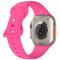 ColorPop Silikon Armband Butterfly Apple Watch 41/40/38 mm (M/L) Hot Pink - Teknikhallen.se