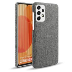  Samsung Galaxy A53 5G Skal Tygbelagt Gr&aring; - Teknikhallen.se