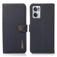 KHAZNEH KHAZNEH OnePlus Nord CE 2 5G Fodral RFID &Auml;kta L&auml;der Bl&aring; - Teknikhallen.se