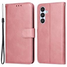  Samsung Galaxy A54 5G Fodral L&auml;der Ros&eacute;guld - Teknikhallen.se