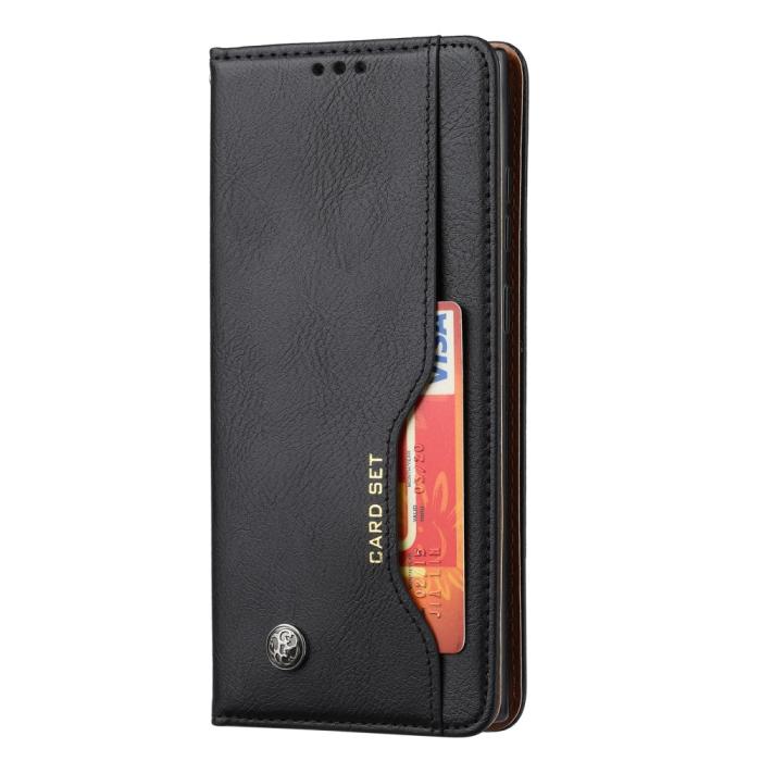 Bild 2,  Samsung Galaxy S22 Ultra Fodral Flip Frontficka Svart - Teknikhallen.se