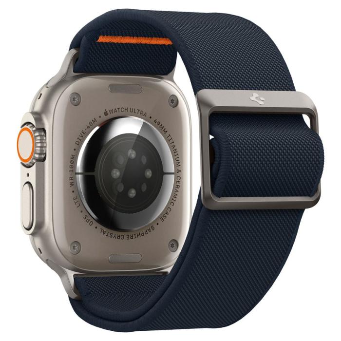 Bild 2, Spigen Spigen Apple Watch 42/44/45/46/49 mm Armband Fit Lite Ultra Navy - Teknikhallen.se