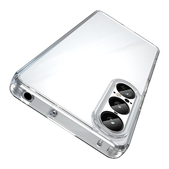 Bild 2,  Sony Xperia 1 VII Skal Hybrid Transparent - Teknikhallen.se