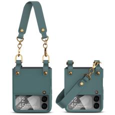Tech-Protect Tech-Protect Galaxy Z Flip 4 Fodral Icon Chain Gr&ouml;n - Teknikhallen.se