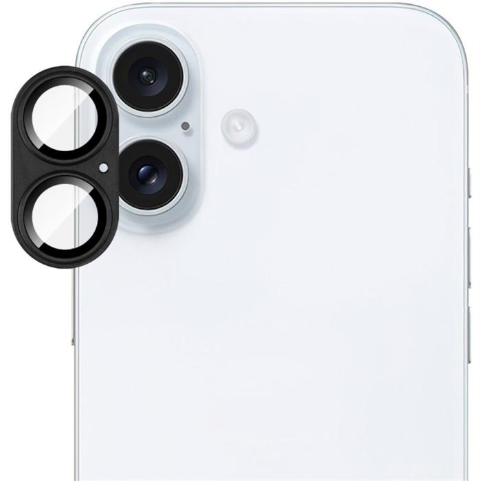 Bild 6, IMAK IMAK iPhone 16/16 Plus Linsskydd Svart - Teknikhallen.se