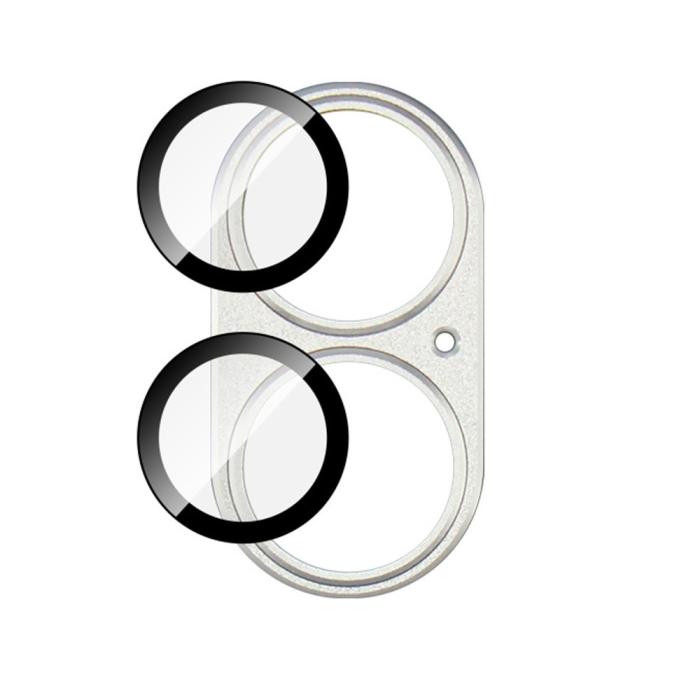 Bild 4, IMAK IMAK iPhone 16/16 Plus Linsskydd Silver - Teknikhallen.se