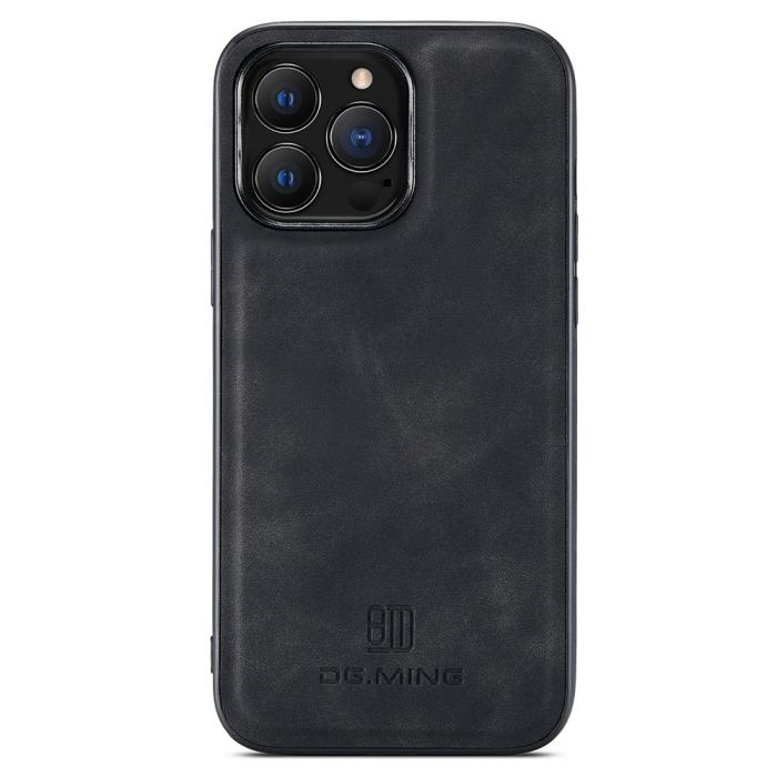 Bild 2, DG.MING DG.MING iPhone 14 Pro Max Skal Läderbelagt Svart - Teknikhallen.se