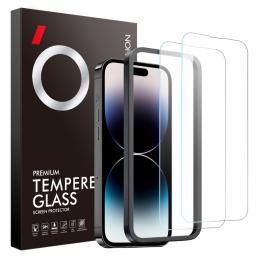 NORTHJO NORTHJO iPhone 14 Pro Skärmskydd 2-PACK Härdat Glas - Teknikhallen.se