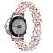  Google Pixel Watch/Pixel Watch 2 Metal Bling Armband Roséguld - Teknikhallen.se