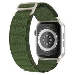 ColorPop Apple Watch 42/44/45/49 mm Armband Alpine Pro Loop Army Green - Teknikhallen.se