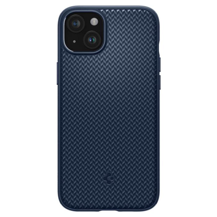 Bild 2, Spigen Spigen iPhone 15 Skal Mag Armor MagSafe Navy Blue - Teknikhallen.se