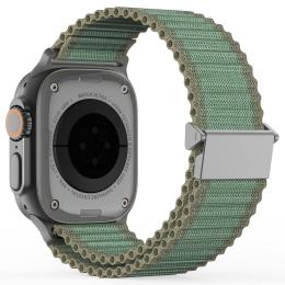 DUX DUCIS DUX DUCIS Apple Watch 38/40/41/42 mm Armband Nylon Grön - Teknikhallen.se