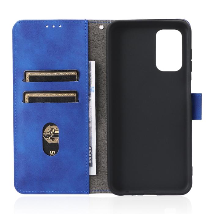 Bild 4,  Samsung Galaxy A13 4G Fodral Skin Touch Blå - Teknikhallen.se