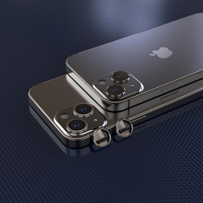 Bild 3, HOFI HOFI iPhone 13 / 13 Mini Linsskydd Härdat Glas Pro+ - Teknikhallen.se
