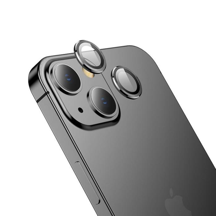 Bild 5, HOFI HOFI iPhone 13 / 13 Mini Linsskydd Härdat Glas Pro+ - Teknikhallen.se