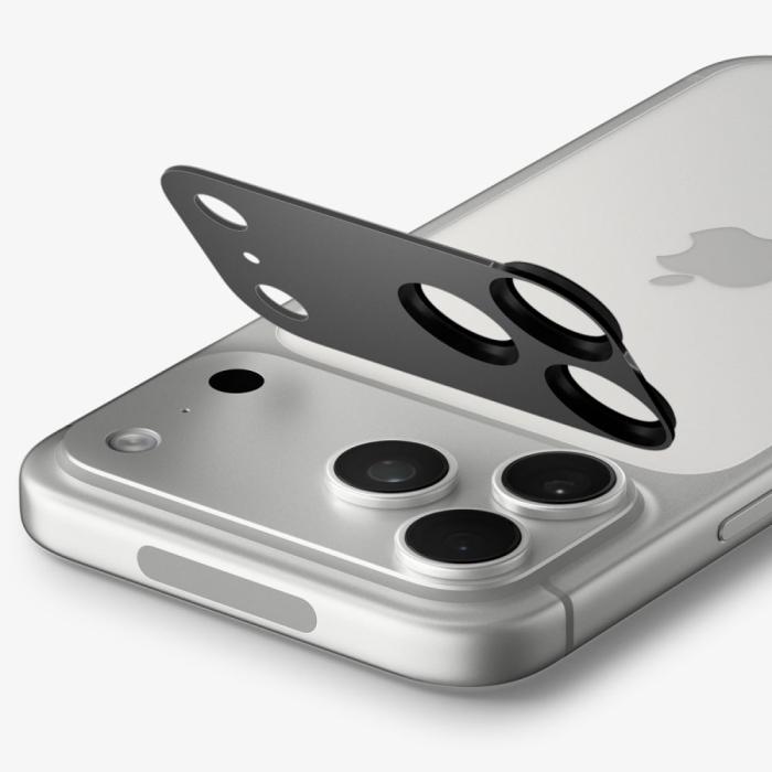 Bild 4, Spigen Spigen iPhone 18 Pro Max Linsskydd Optik Pro XL GLAS.tR 'Ez Fit' - Teknikhallen.se