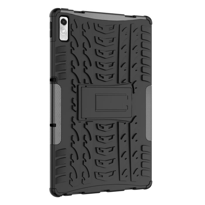 Bild 3,  Lenovo Tab P11 Gen 2 Skal Rugged Kickstand Armor Svart - Teknikhallen.se