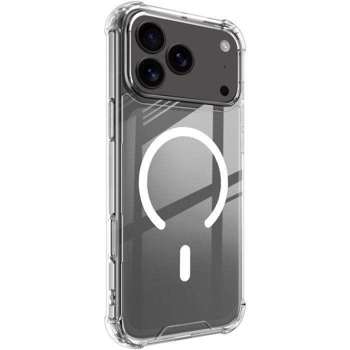 Bild 2, IMAK IMAK iPhone 17 Pro Max Skal MagSafe Shockproof Transparent - Teknikhallen.se