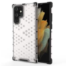  Samsung Galaxy S22 Ultra Skal Armor Honeycomb Gr&aring; - Teknikhallen.se