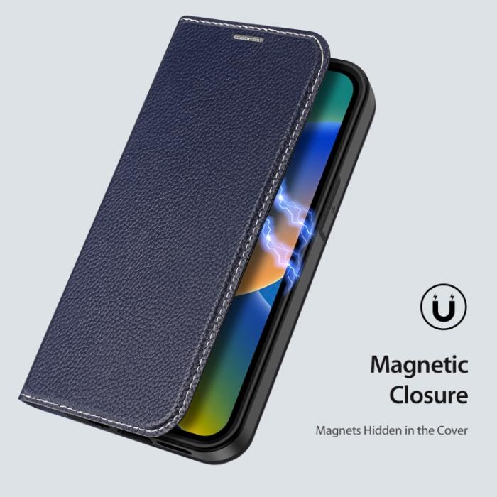 Bild 2, DUX DUCIS DUX DUCIS iPhone 14 Plus Fodral Skin X2 Premium Blå - Teknikhallen.se