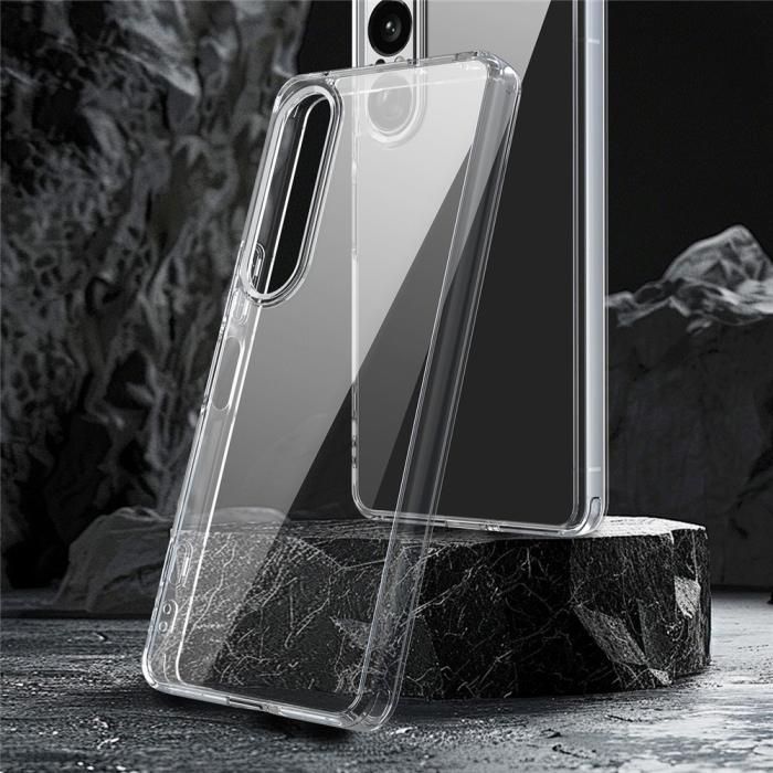 Bild 3,  Sony Xperia 1 VII Skal Hybrid Transparent - Teknikhallen.se