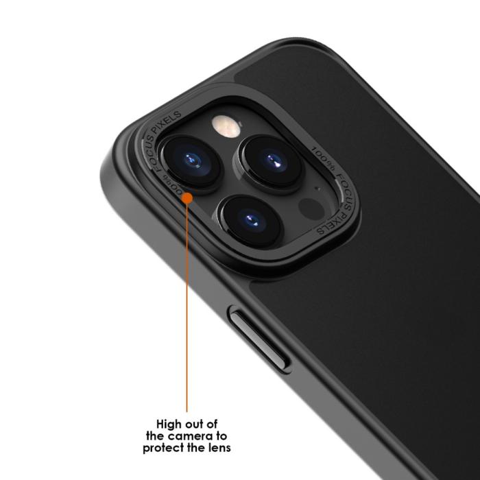 Bild 3,  iPhone 14 Pro Max Skal MagSafe Hybrid Matt Vit - Teknikhallen.se