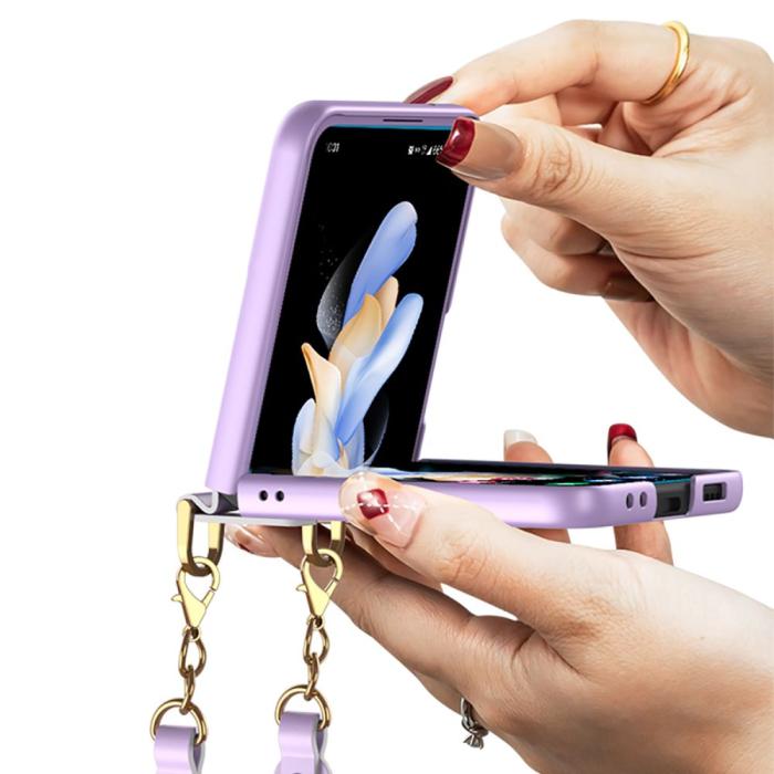 Bild 3, Tech-Protect Tech-Protect Galaxy Z Flip 4 Fodral Icon Chain Grön - Teknikhallen.se