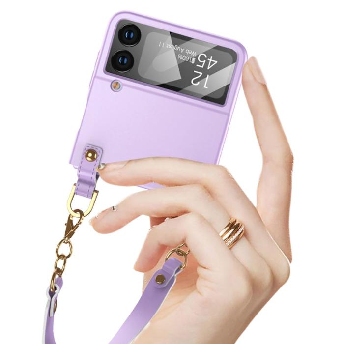 Bild 4, Tech-Protect Tech-Protect Galaxy Z Flip 4 Fodral Icon Chain Grön - Teknikhallen.se