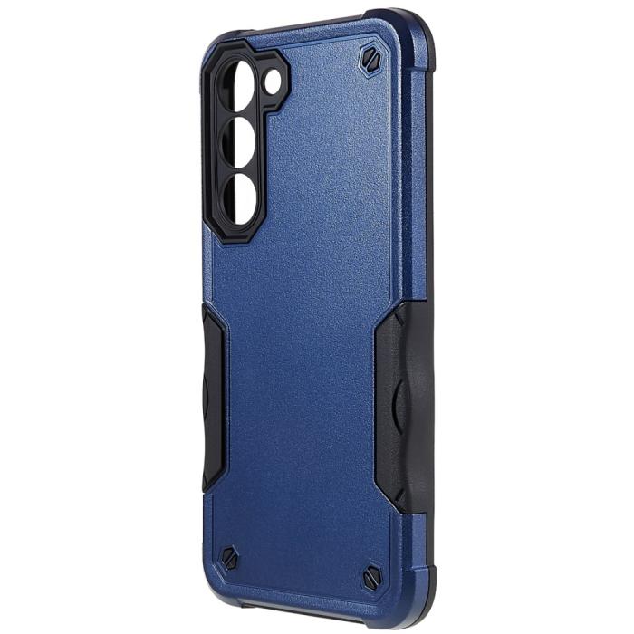 Bild 2,  Samsung Galaxy S23 Plus Skal Shockproof Armor Blå - Teknikhallen.se