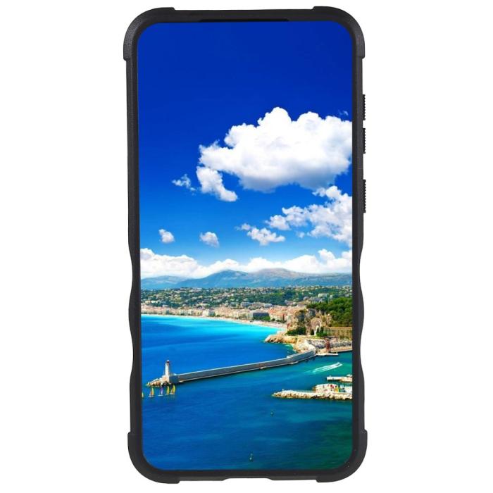 Bild 3,  Samsung Galaxy S23 Plus Skal Shockproof Armor Blå - Teknikhallen.se