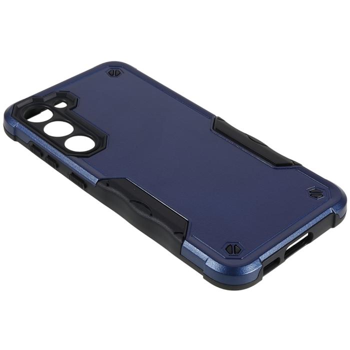 Bild 4,  Samsung Galaxy S23 Plus Skal Shockproof Armor Blå - Teknikhallen.se
