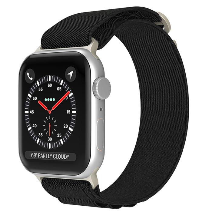 Bild 2, ColorPop Apple Watch 38/40/41/42 mm Armband Alpine Pro Loop Svart - Teknikhallen.se