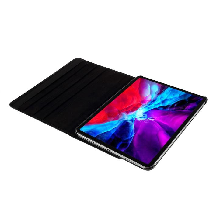 Bild 2,  iPad Pro 12.9 (2018/2020-2022) Fodral 360° Rotation Svart - Teknikhallen.se
