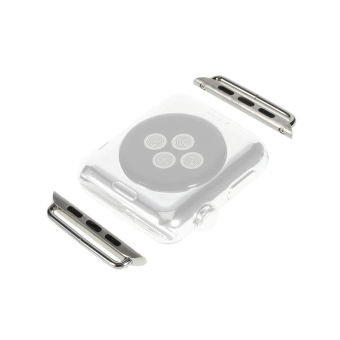 Bild 4,  Fästen till Apple Watch 42/41/40/38 mm Grå - Teknikhallen.se