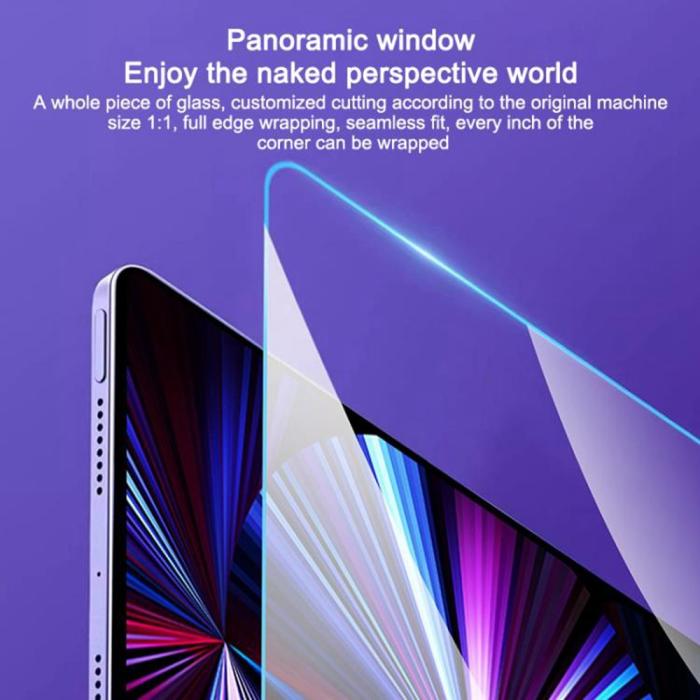 Bild 6,  Galaxy Tab S11/S10 Lite/S10 FE/S9 FE/S9/S8/S7 Skärmskydd Härdat Glas - Teknikhallen.se