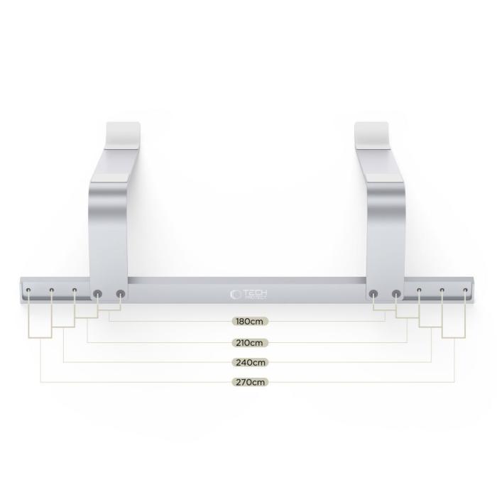 Bild 6, Tech-Protect Tech-Protect Laptop Stativ Universal Silver - Teknikhallen.se