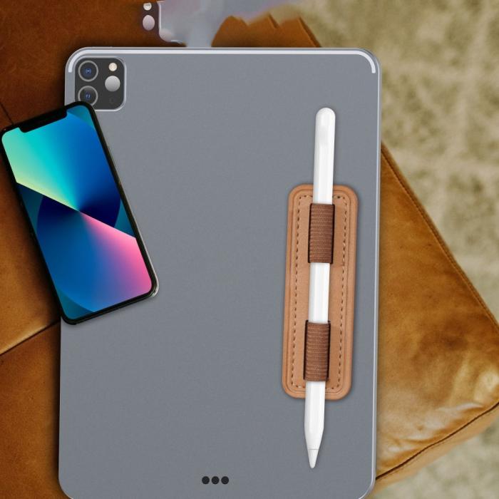 Bild 3, AHASTYLE AHASTYLE Universal Stylus Pennhållare I PU-Läder Svart - Teknikhallen.se