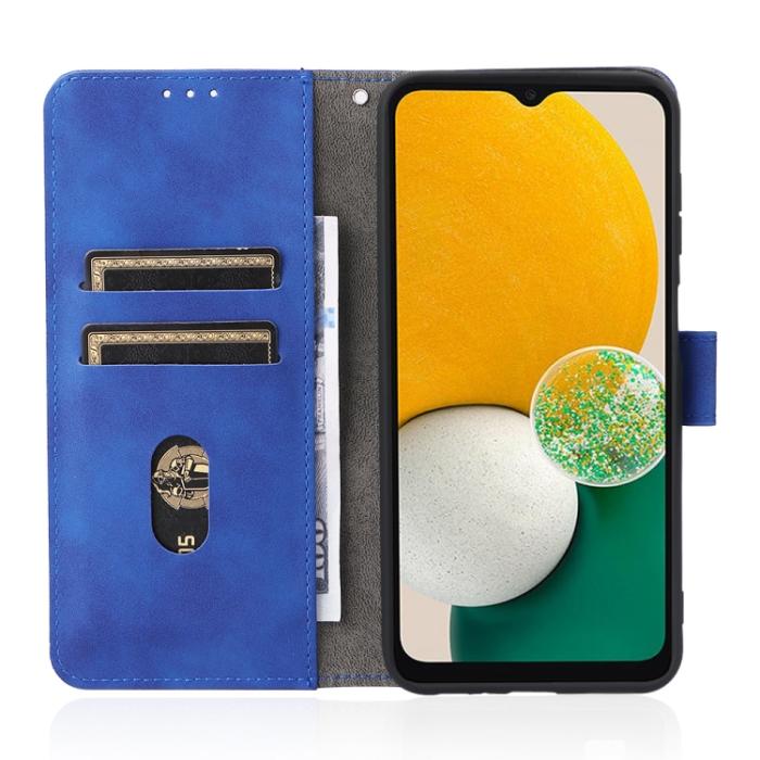 Bild 6,  Samsung Galaxy A13 4G Fodral Skin Touch Blå - Teknikhallen.se